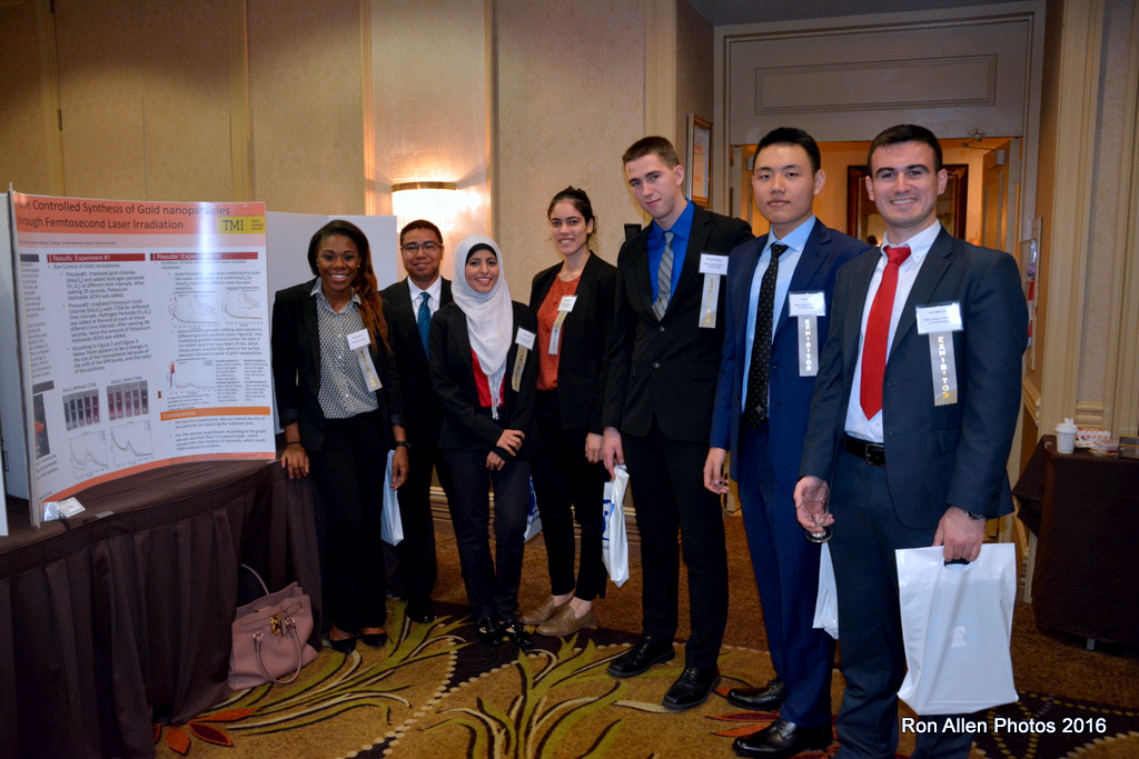 2016 Research Symposium students